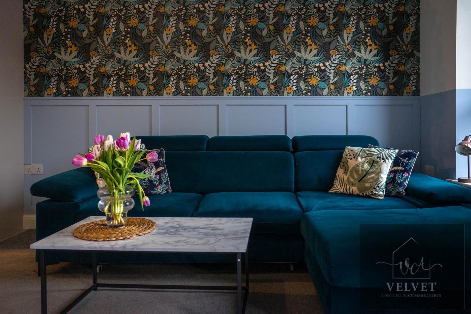 1 Bed House At Velvet Serviced Accommodation Swansea With Free Parking & Wifi - Sa1 Luaran gambar